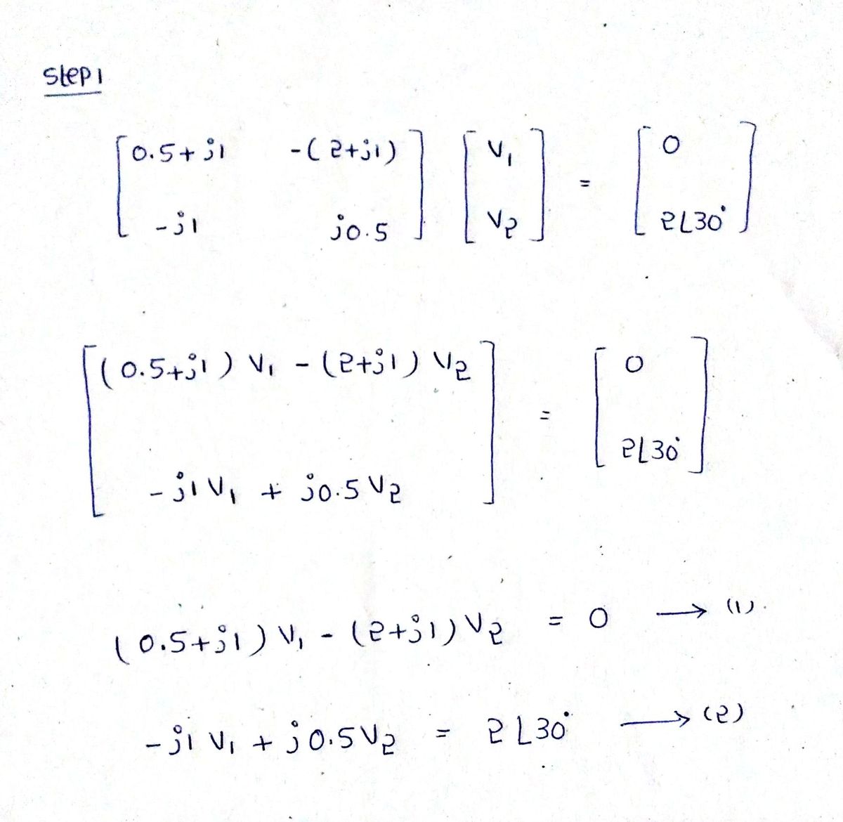 Electrical Engineering homework question answer, step 1, image 1